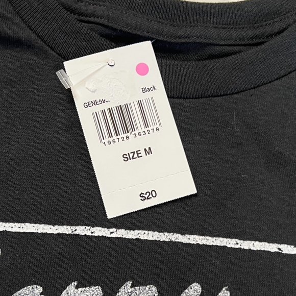 Sorry Not Sorry Graphic Tee T-shirt Men's Unisex M NWT - Picture 4 of 8